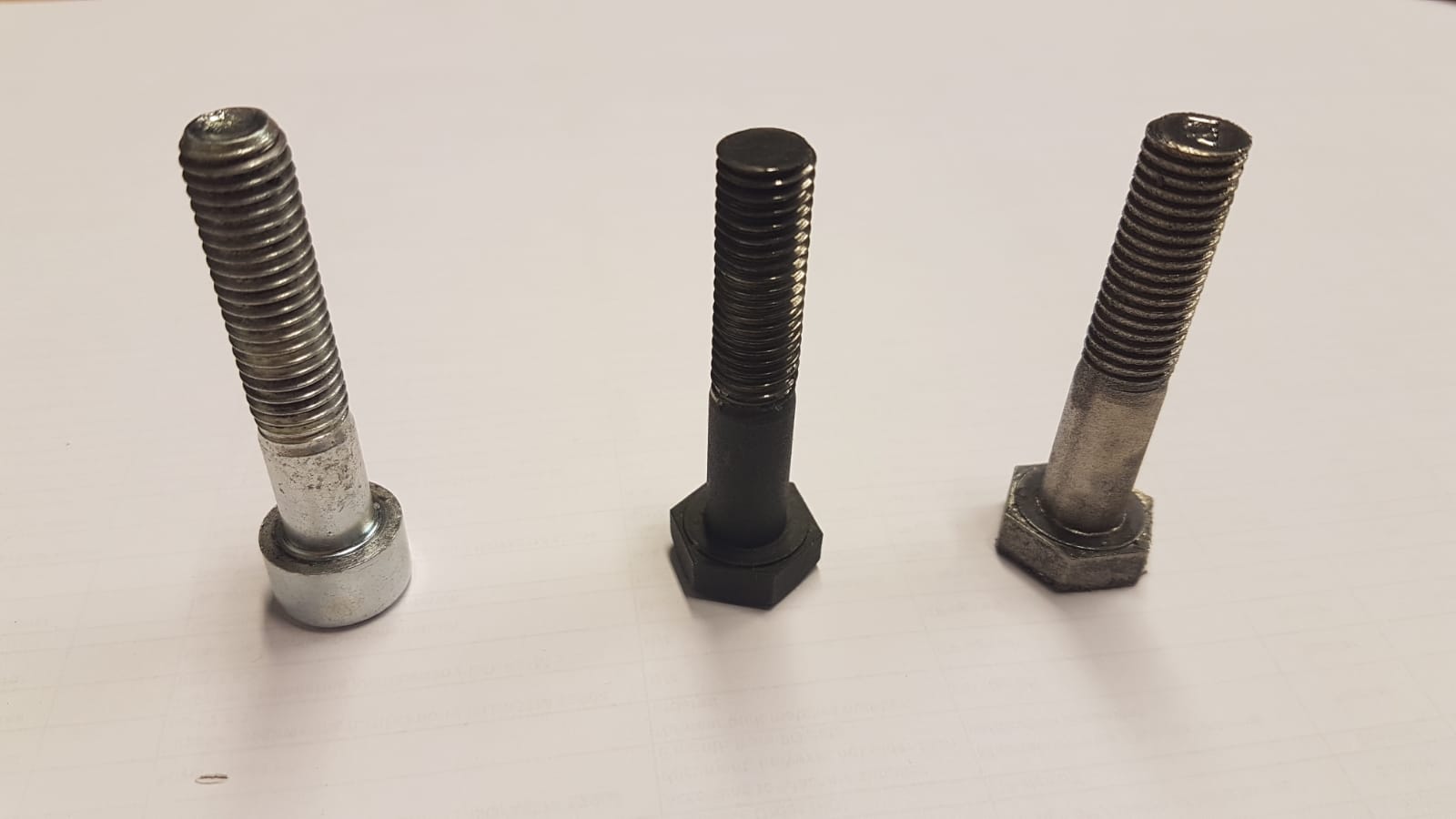 3D printed Inconel bolts